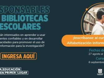 Imagen Segunda Cohorte - Curso virtual de formación en alfabetización informacional 