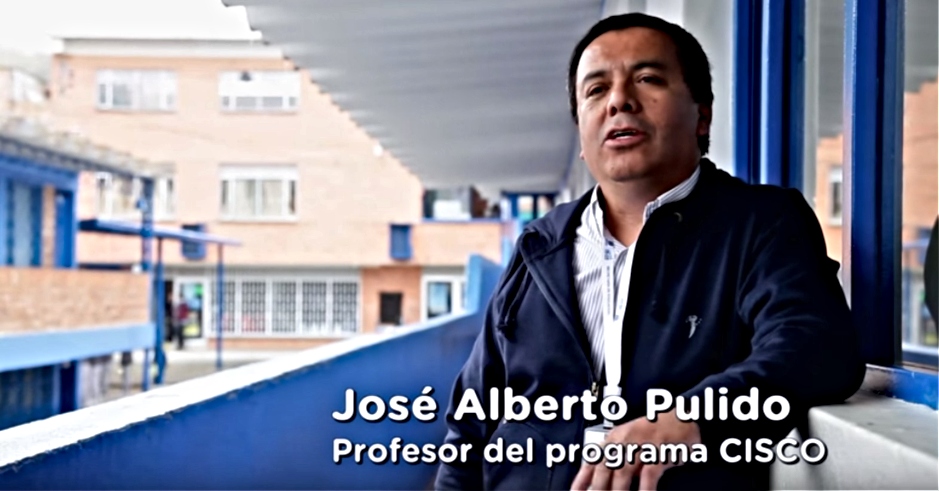 Imagen Academia CISCO Colegio Estanislao Zuleta