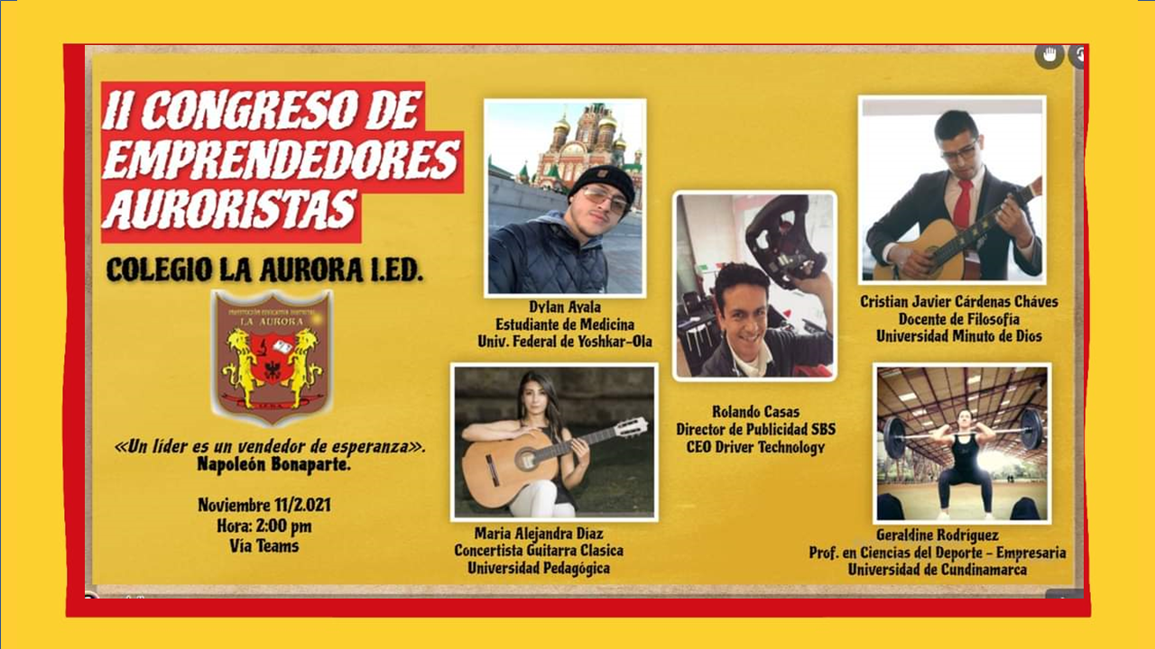 Imagen II Congreso de Emprendedores Auroristas