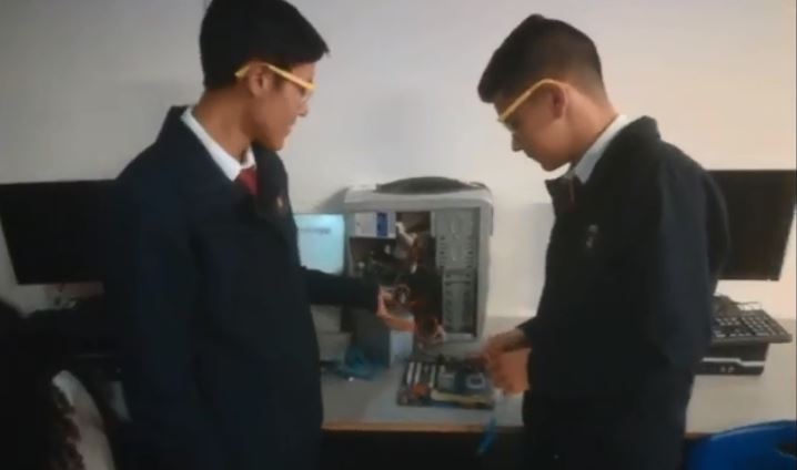 Imagen Experiencia Academia SED - CISCO del Colegio República Dominicana