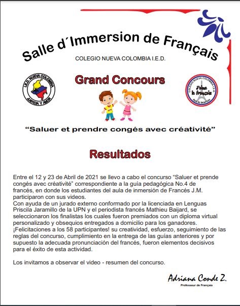 Imagen de Salle d'immersion de français - Grand Concours