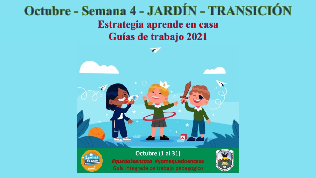 Imagen Guías Jardín y Transición OCTUBRE