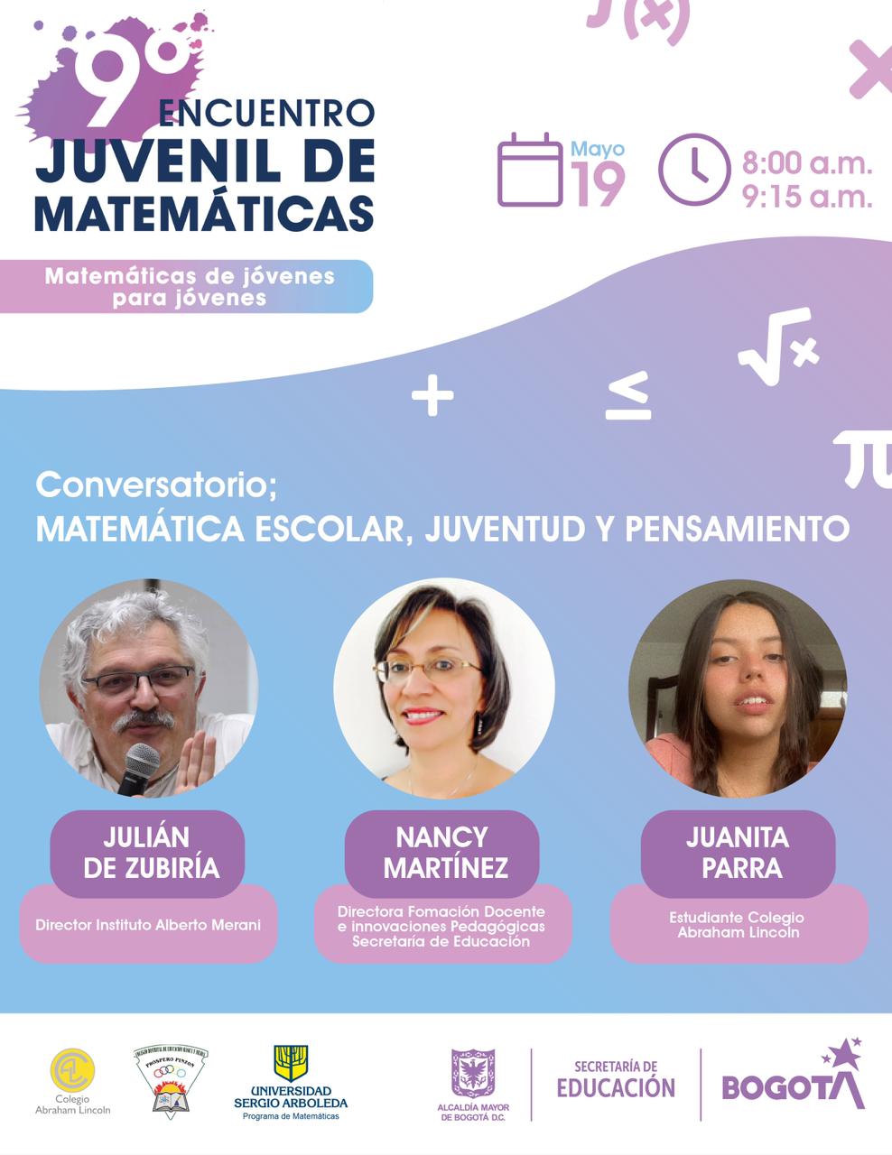 Imagen ENTUENTRO JUVENIL DE MATEMÁTICAS