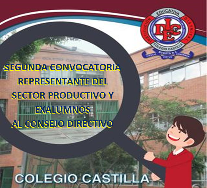 Imagen SEGUNDA CONVOCATORIA REPRESENTANTE DEL SECTOR PRODUCTIVO Y EXALUMNOS AL CONSEJO DIRECTIVO