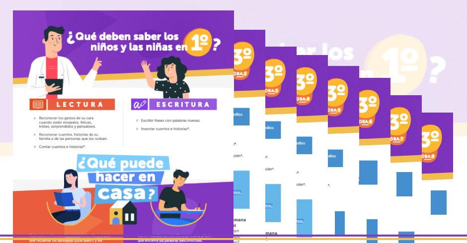 ¿Qué deben saber lo niños y niñas de 1º a 5º?