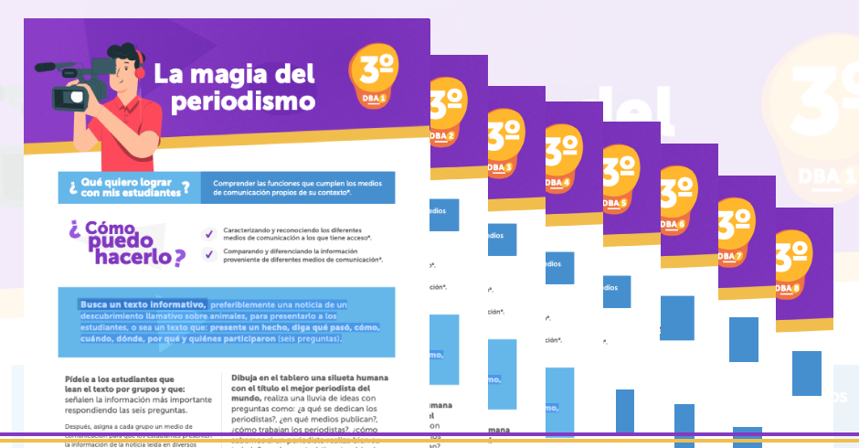 Actividades para hacer con mis estudiantes de 3º en lenguaje