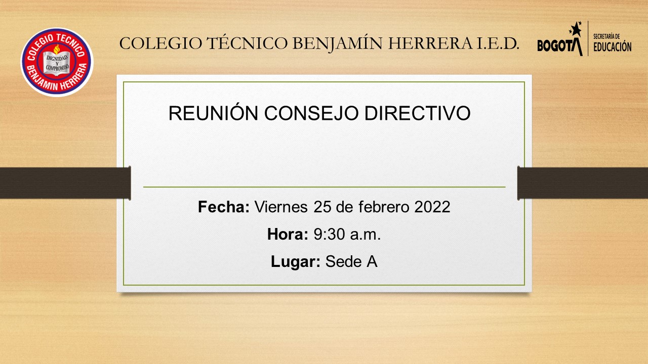 CONSEJO DIRECTIVO