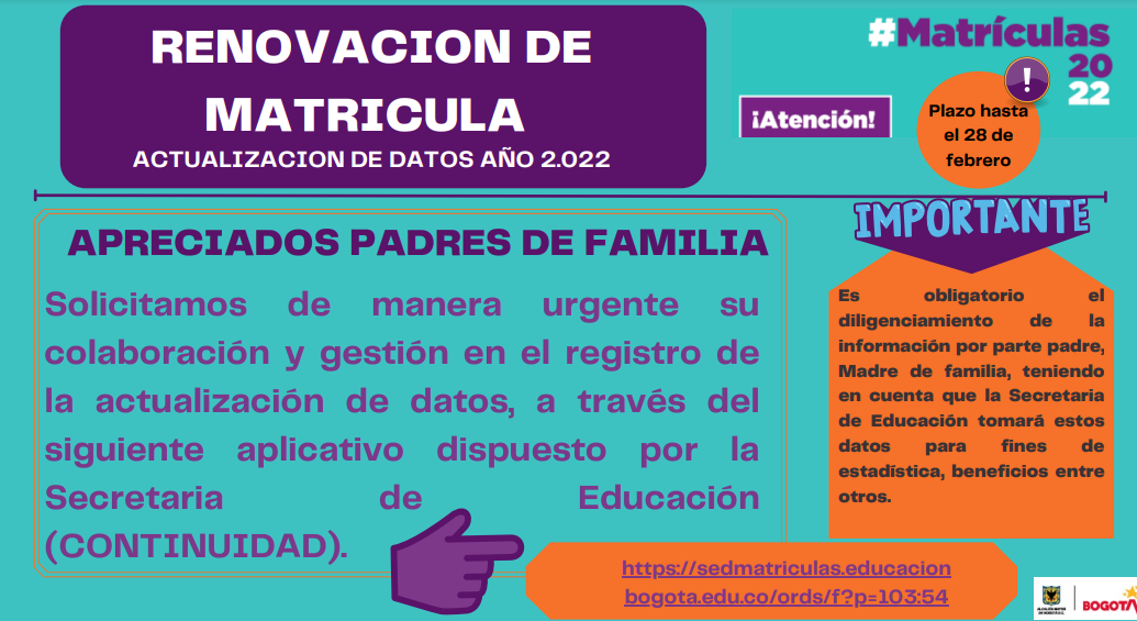 Renovación de Matricula 