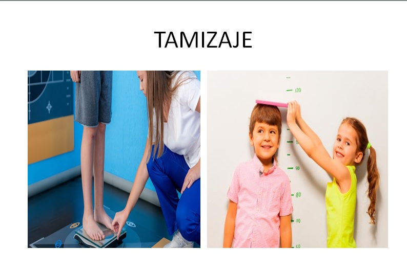 Tamizaje de talla y peso