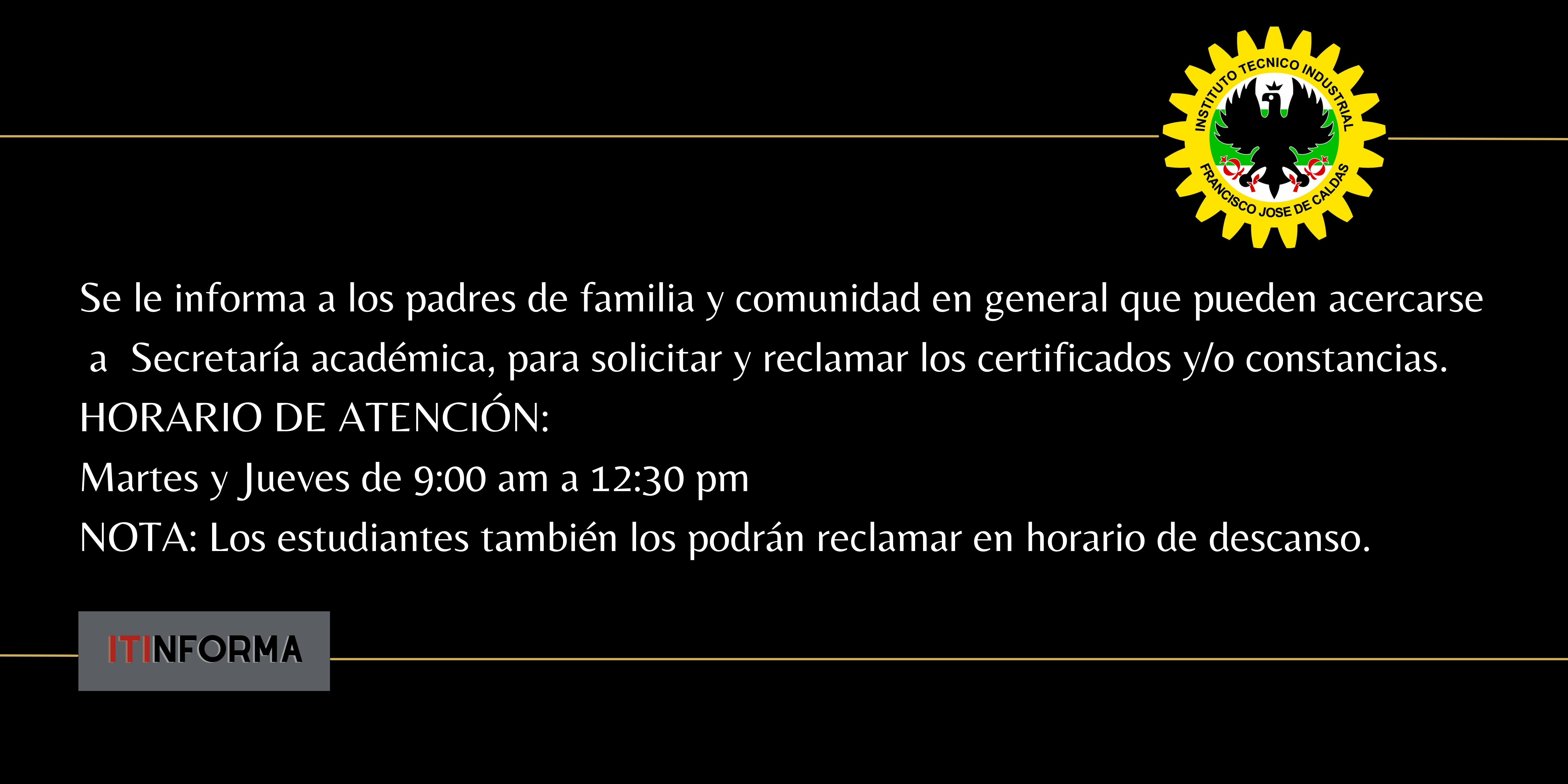 Información de interés general