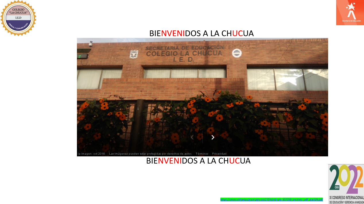 El Colegio La Chucua estuvo presente en el XI Congreso Internacional de Educación y Gerencia Avanzada