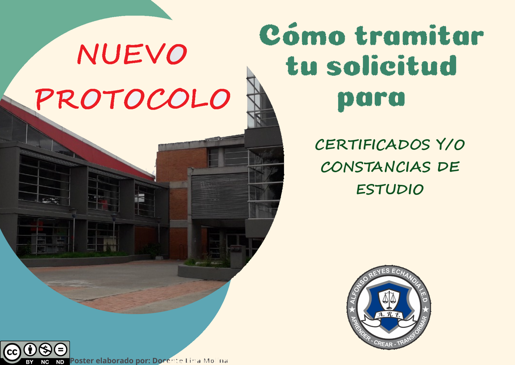 NUEVO PROTOCOLO DE CERTIFICADOS Y CONSTANCIAS DE ESTUDIO