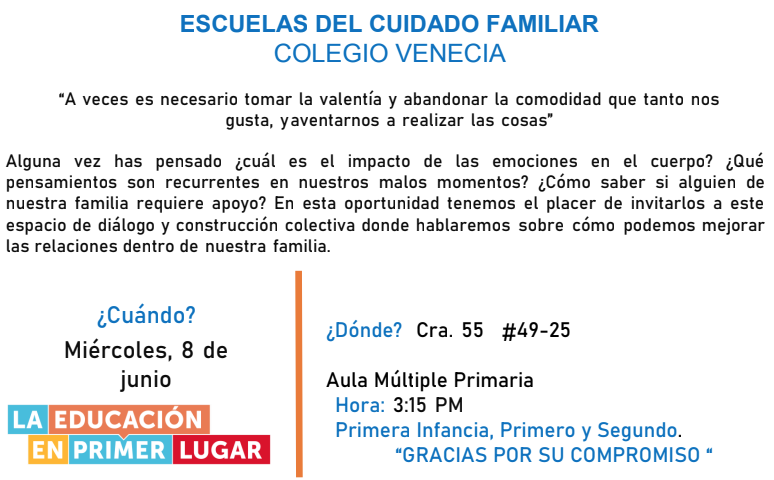 ESCUELA PADRES DE FAMILIA