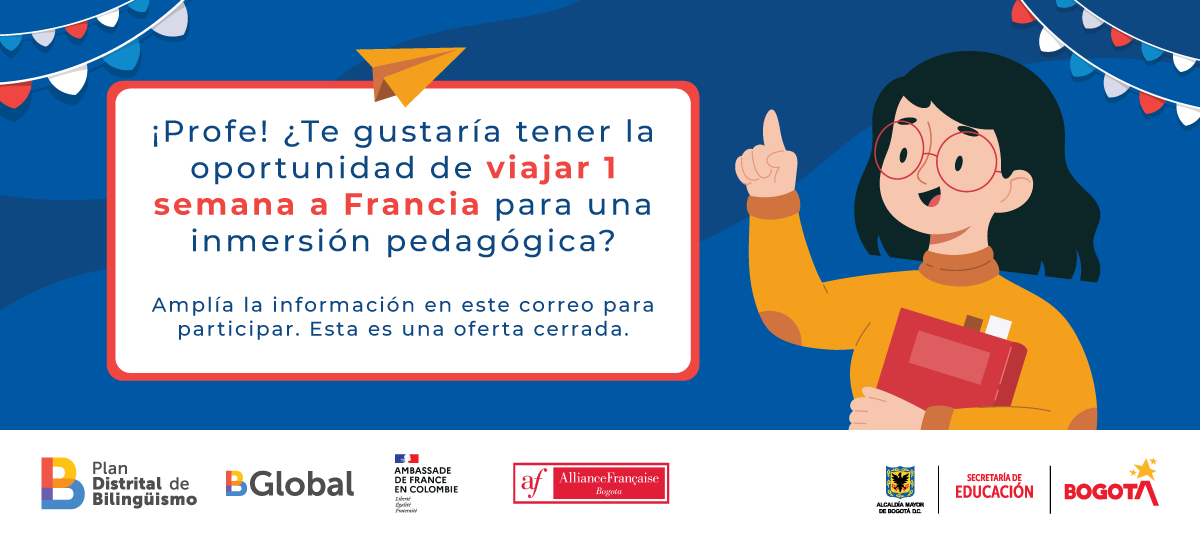 Banner convocatoria docentes de francés