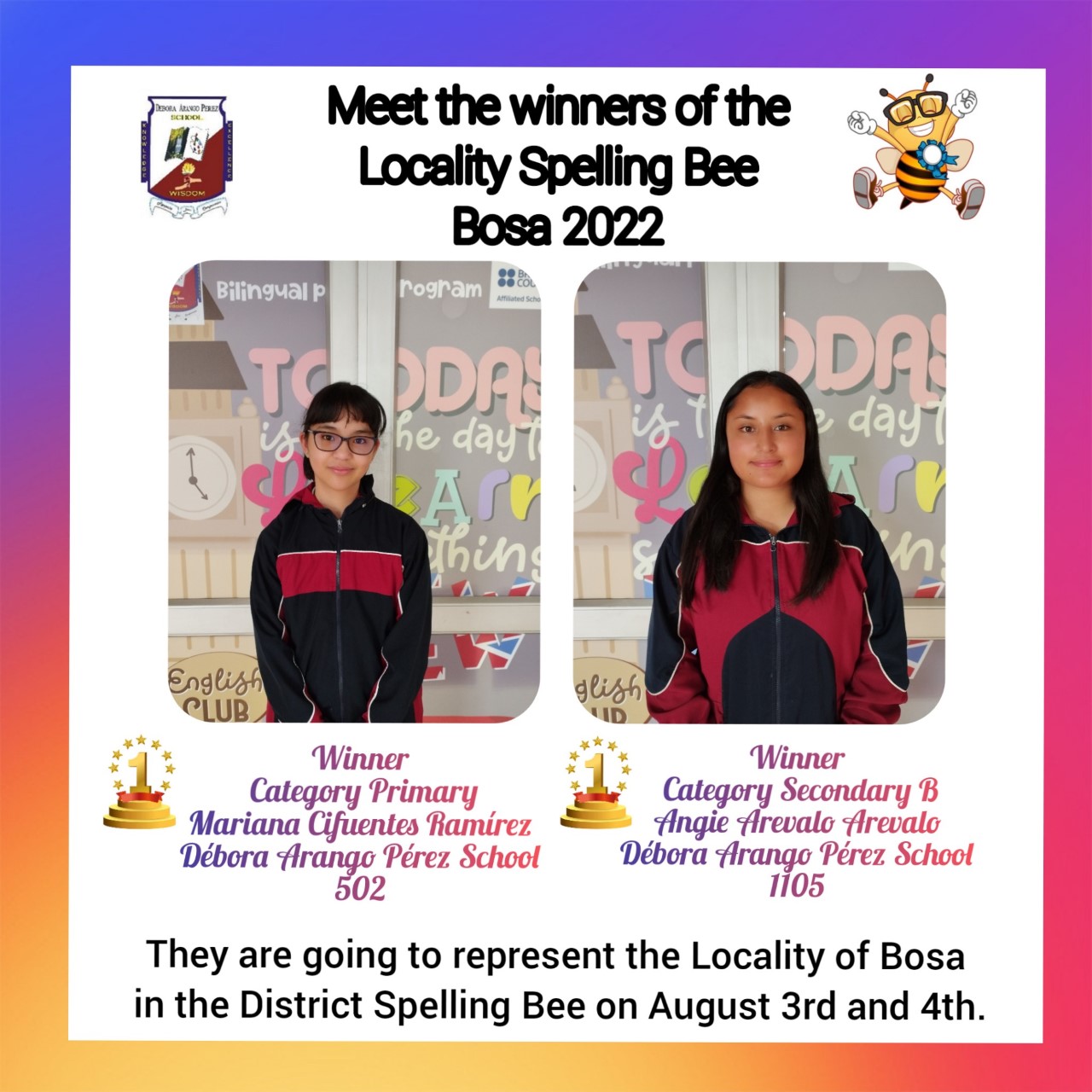 winners locality spelling bee