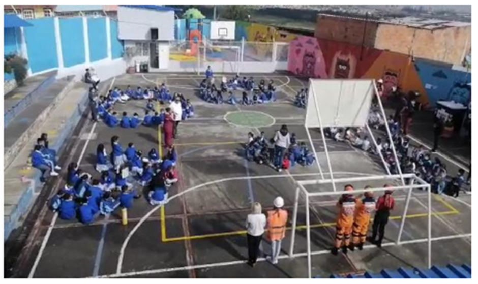 Simulacro de evacuación