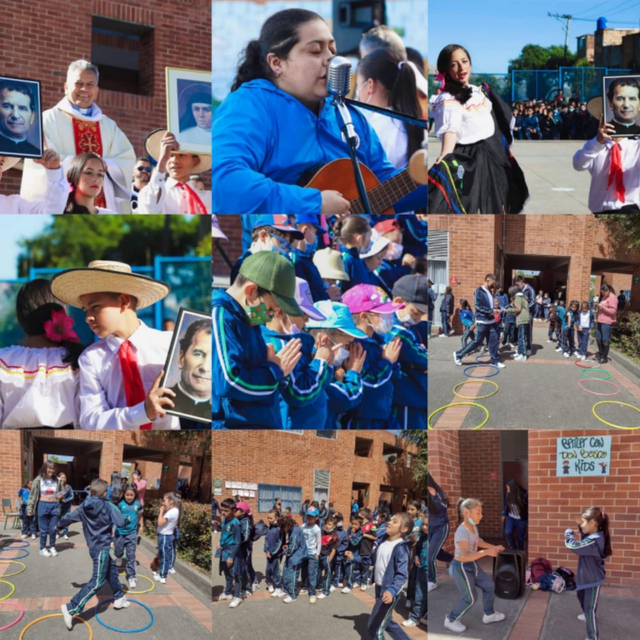 Nuestra casa salesiana celebra el cumpleaños de padre de los jóvenes