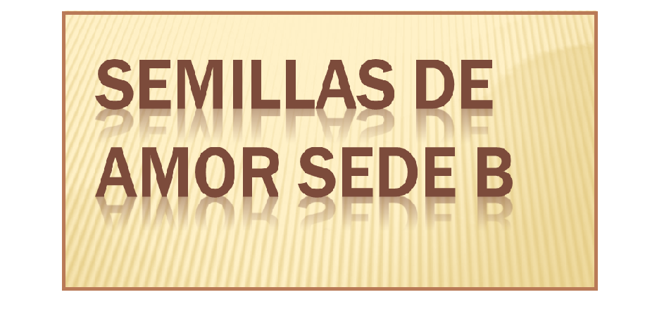 SEMILLAS CON AMOR