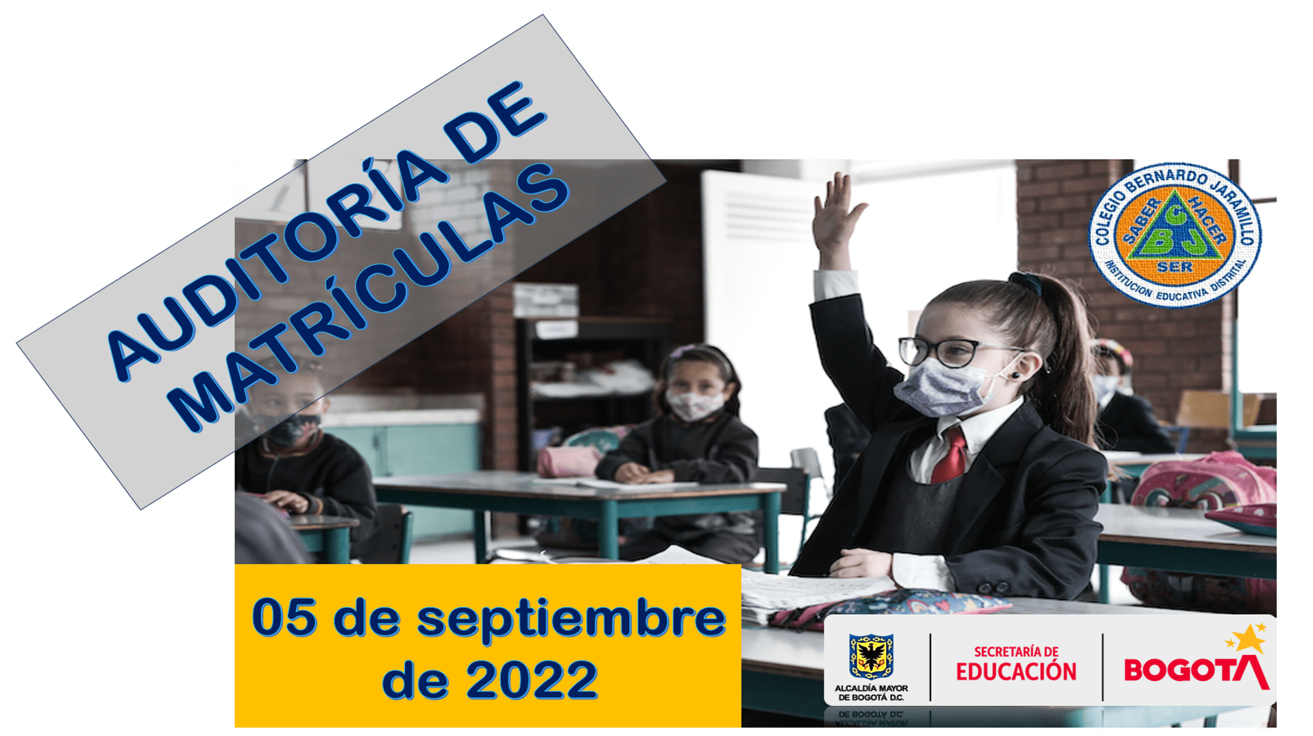 AUDITORÍA DE MATRÍCULAS - 05 DE SEPTIEMBRE DE 2022