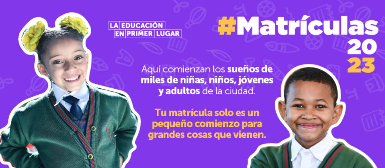 Portada Matrículas 2023