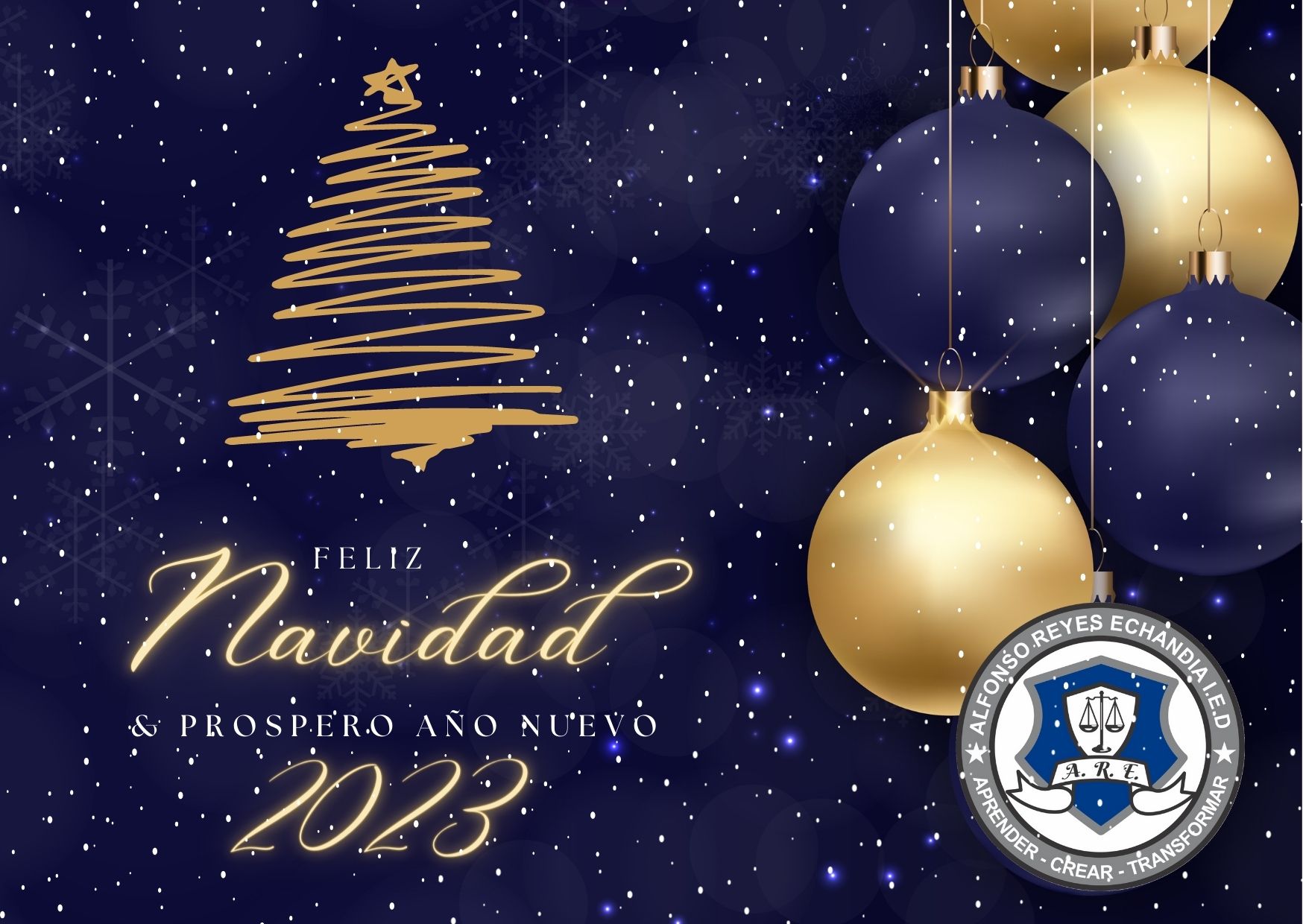 FELICES FIESTAS E INICIO AÑO 2023