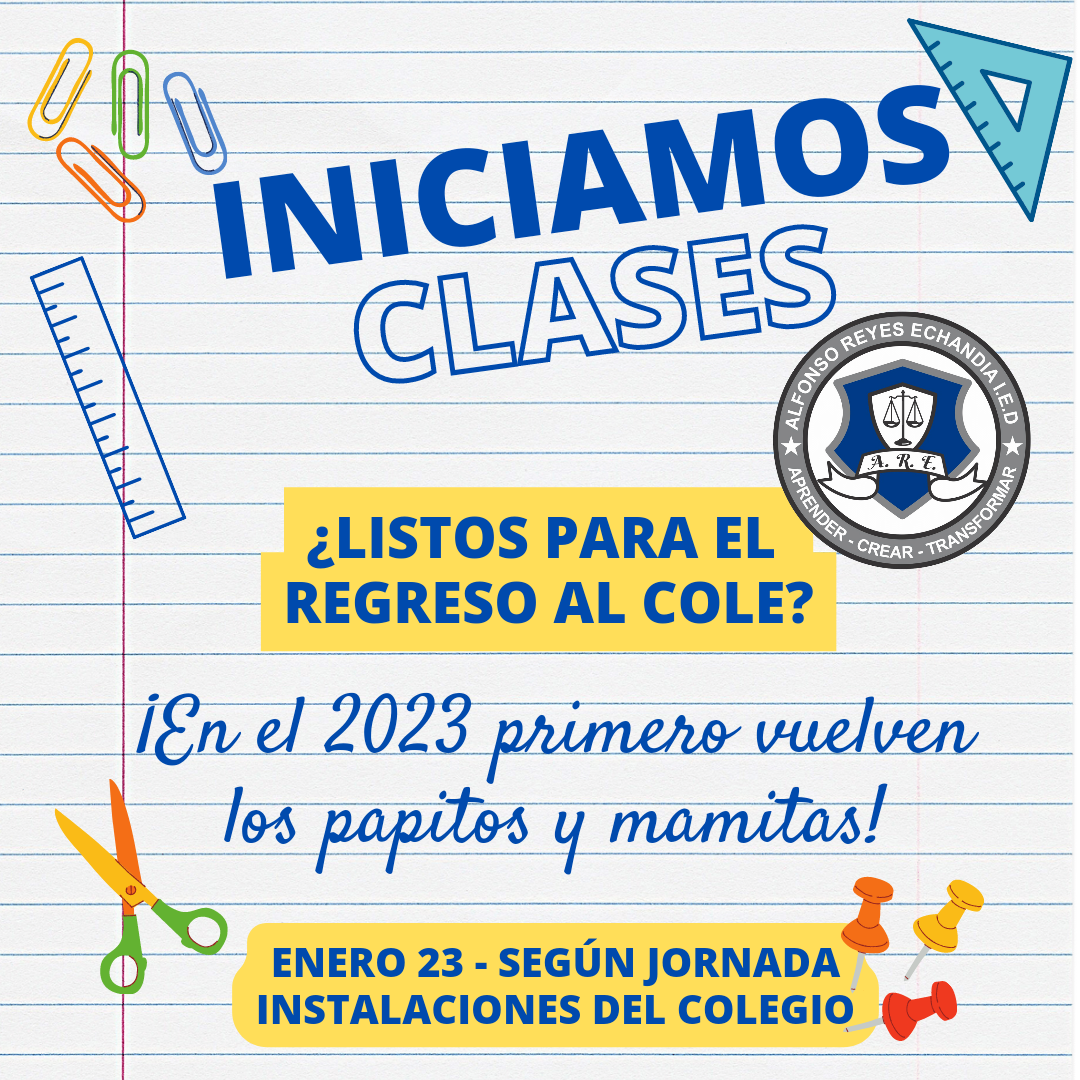 Inicio clases 2023