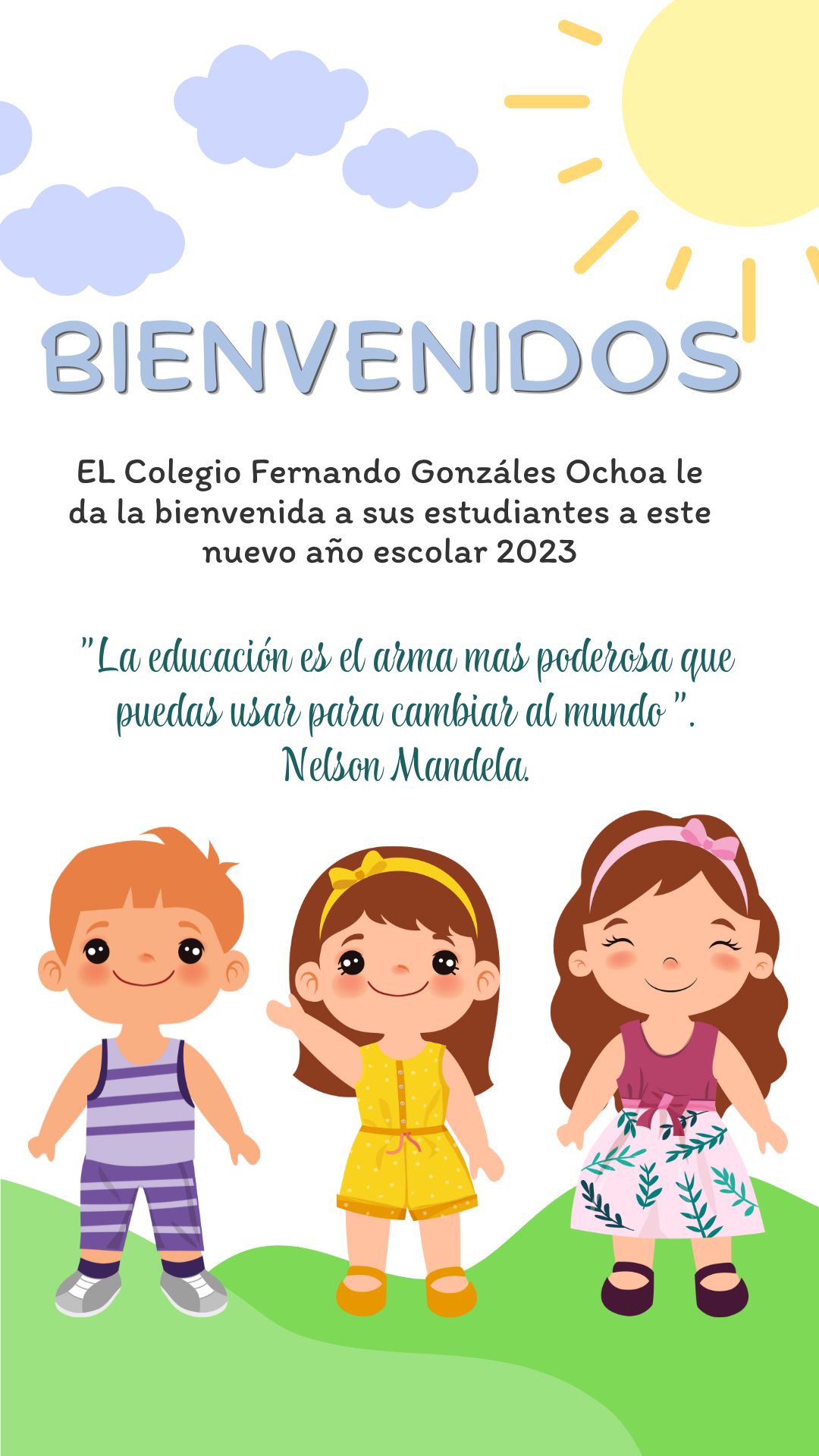 INICIO AÑO ESCOLAR 2023 JT