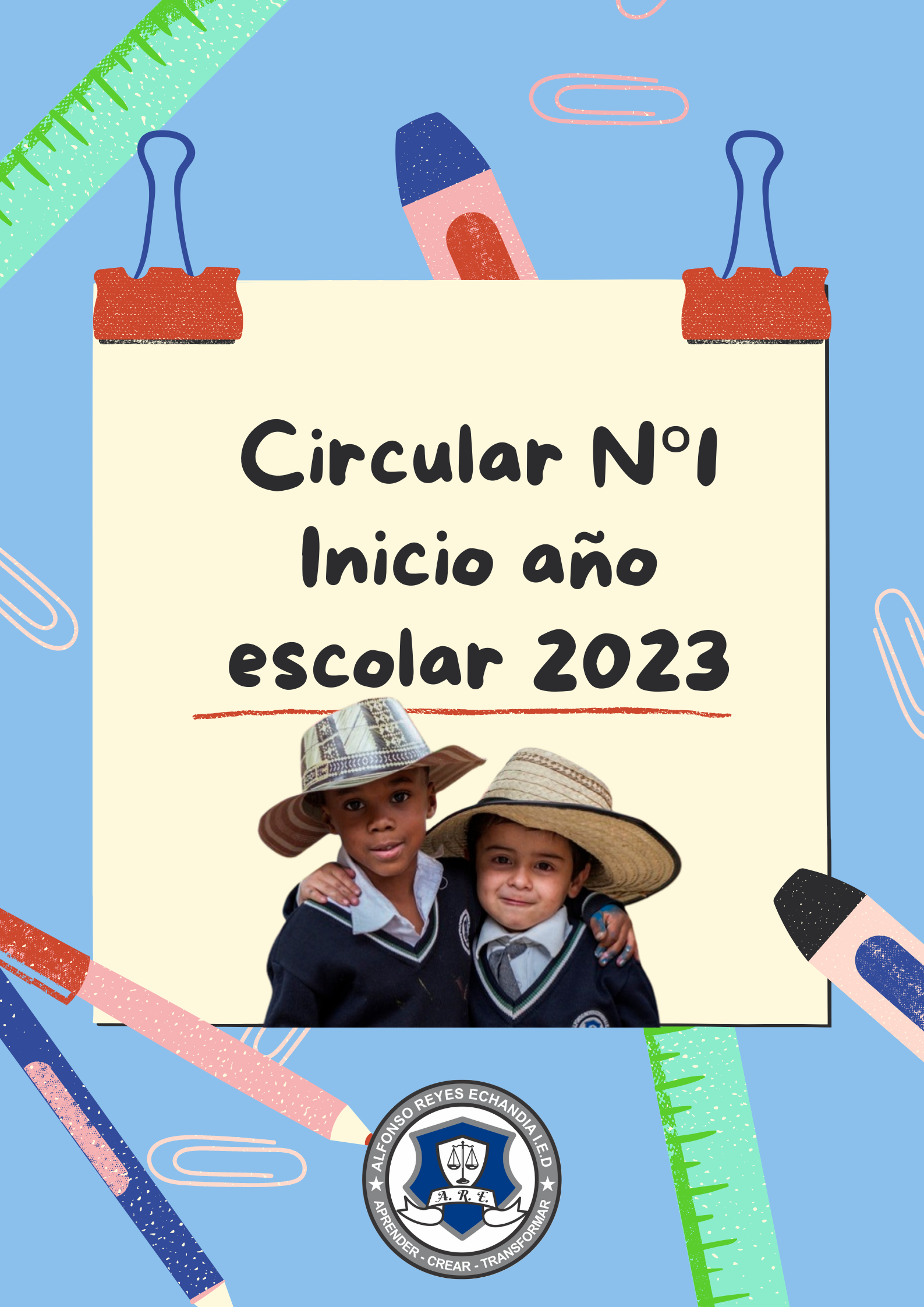 Circular N°1 inicio de año escolar