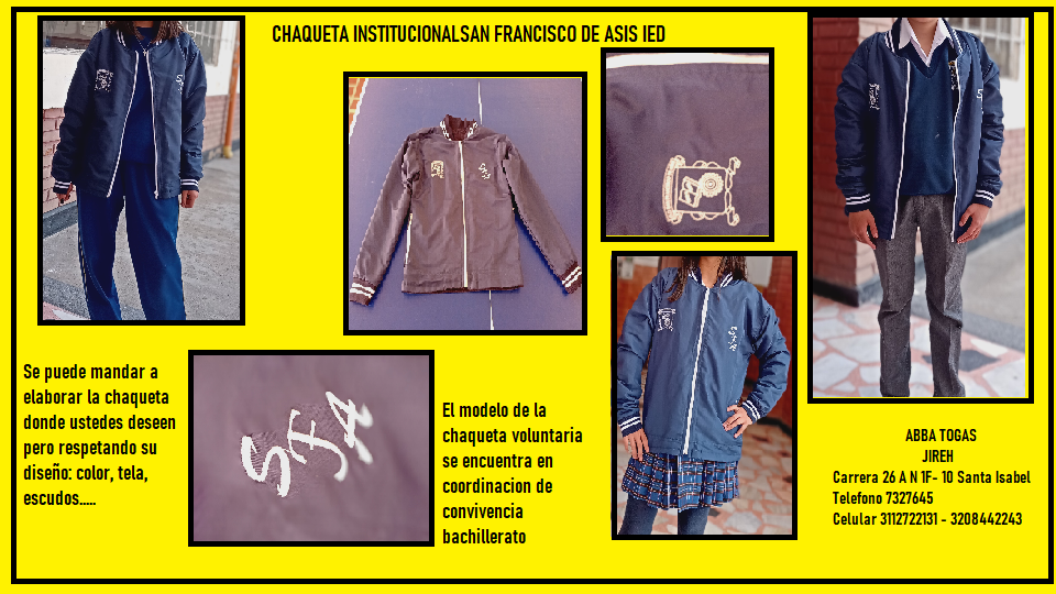 MODELO CHAQUETA INSTITUCIONAL