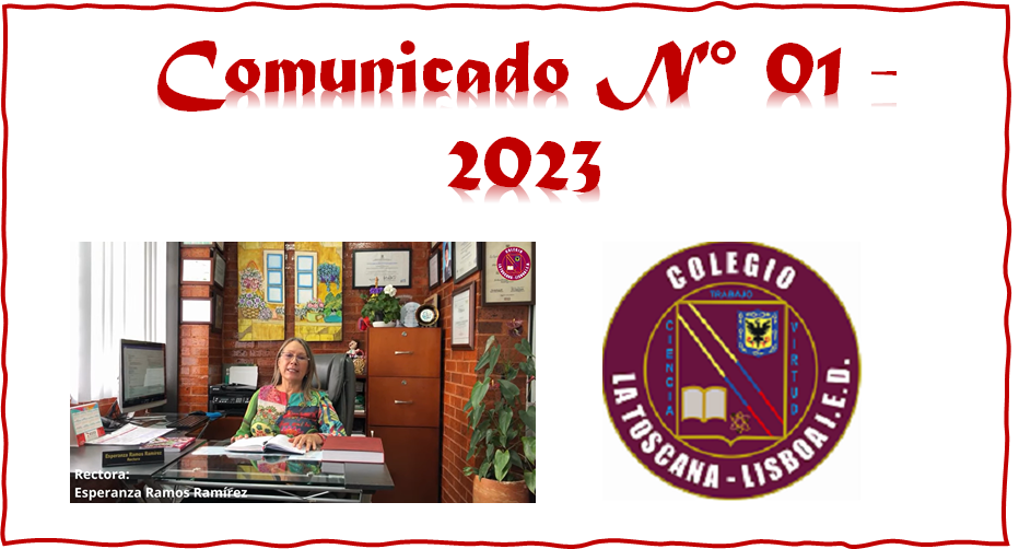 Comunicado 1 2023