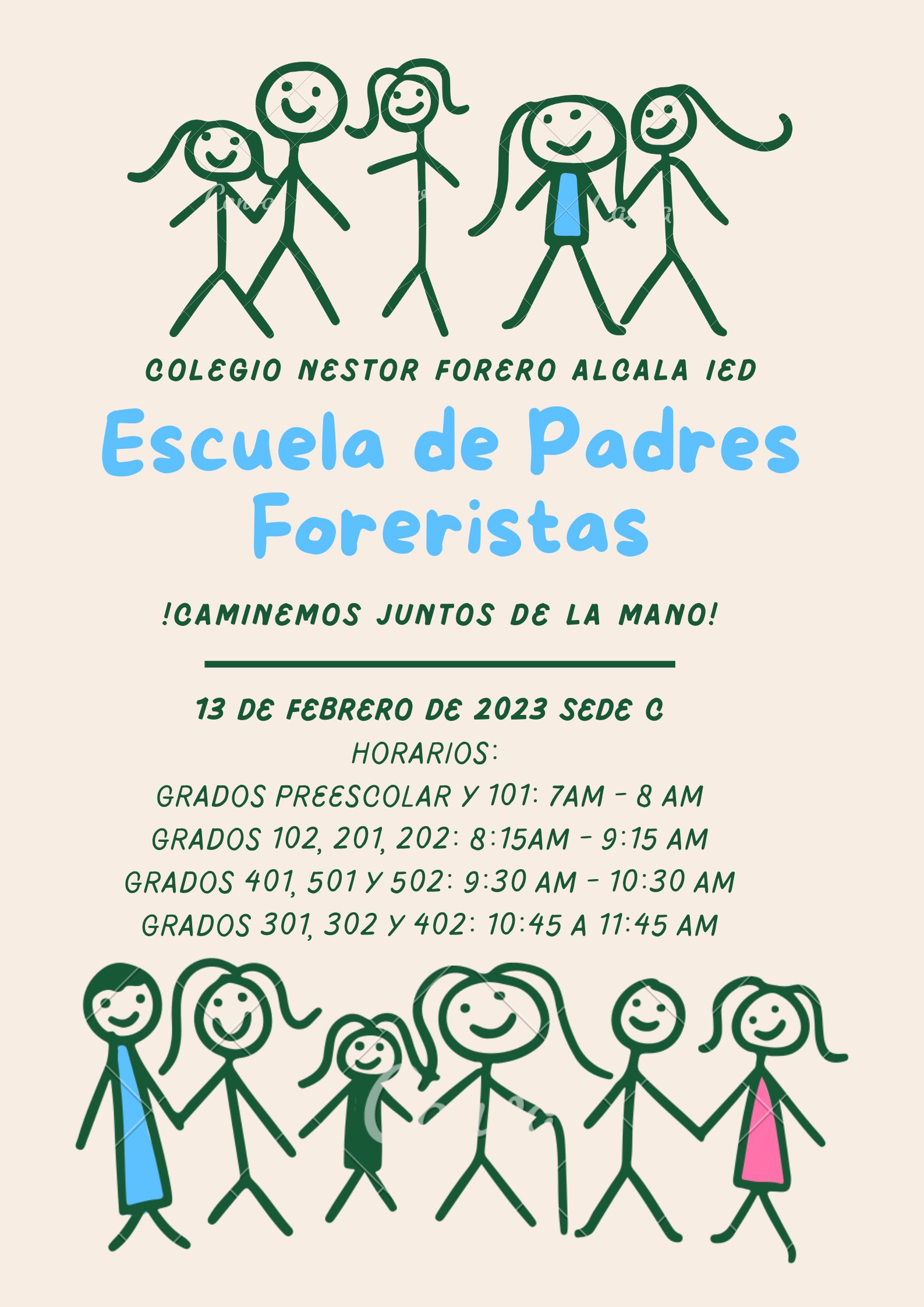 Primera escuela de padres de preescolar y primaria