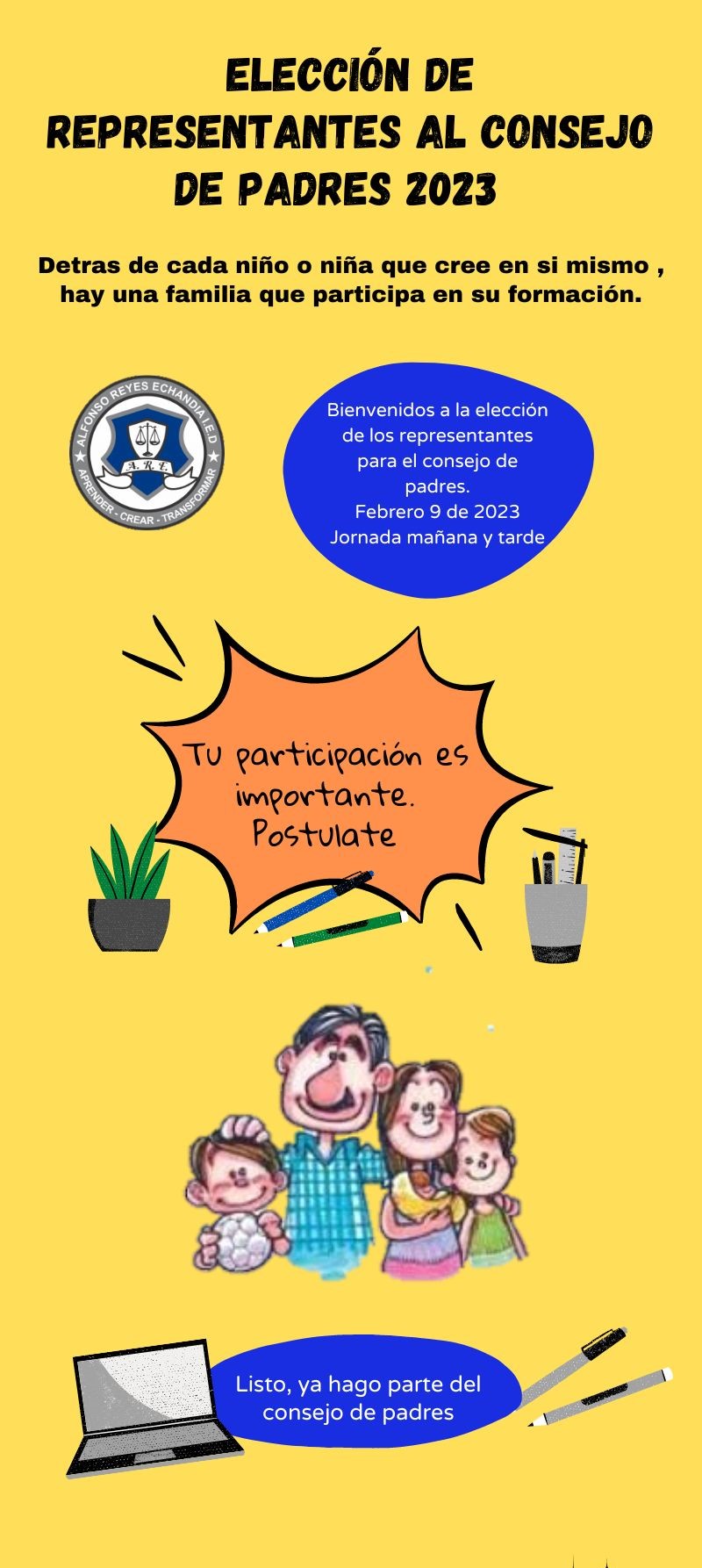 Elecciones consejo de padres AREISTAS