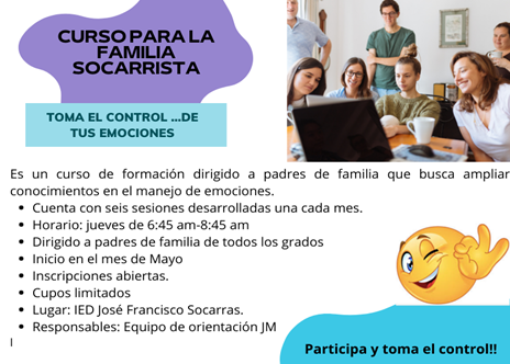 Curso para familia Socarrista