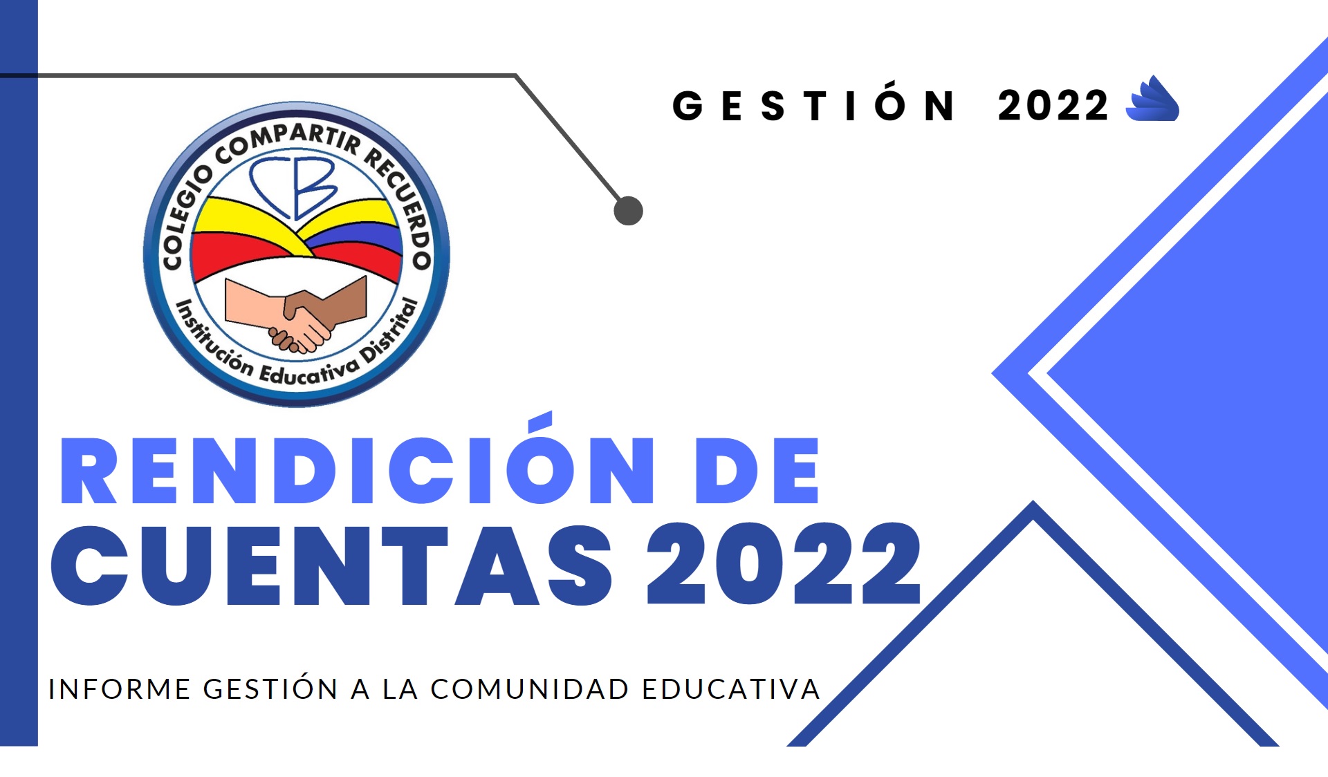 RENDICIÓN DE CUENTAS COLEGIO COMPARTIR RECUERDO 2022