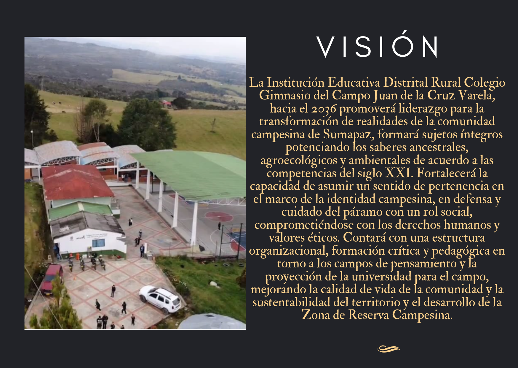 Visión institucional 