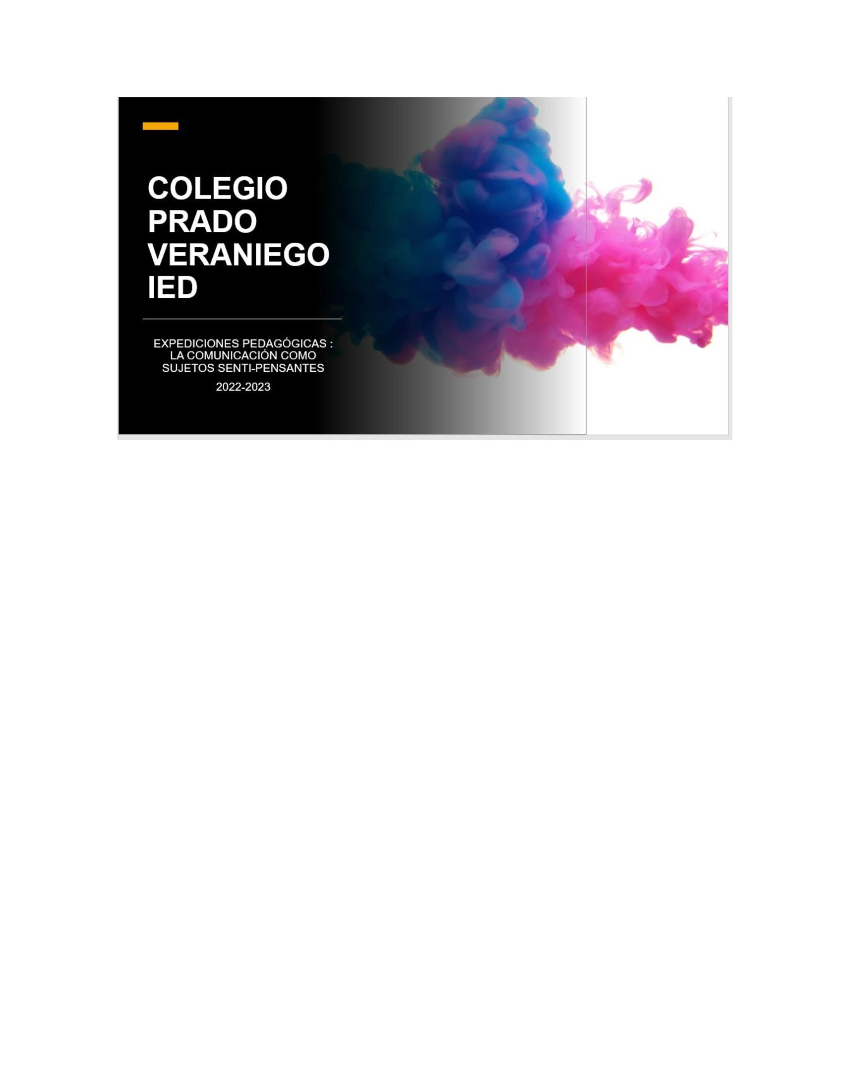 Expediciones Pedagógicas 