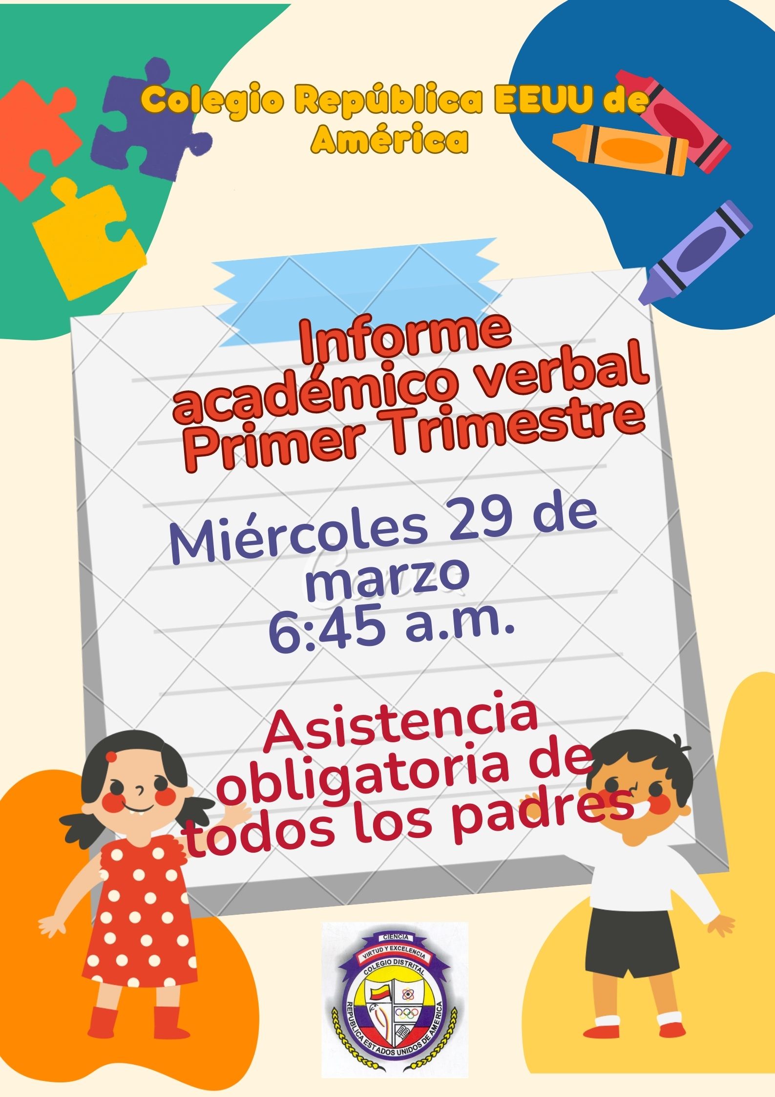 Informe Académico Verbal Primer Trimestre