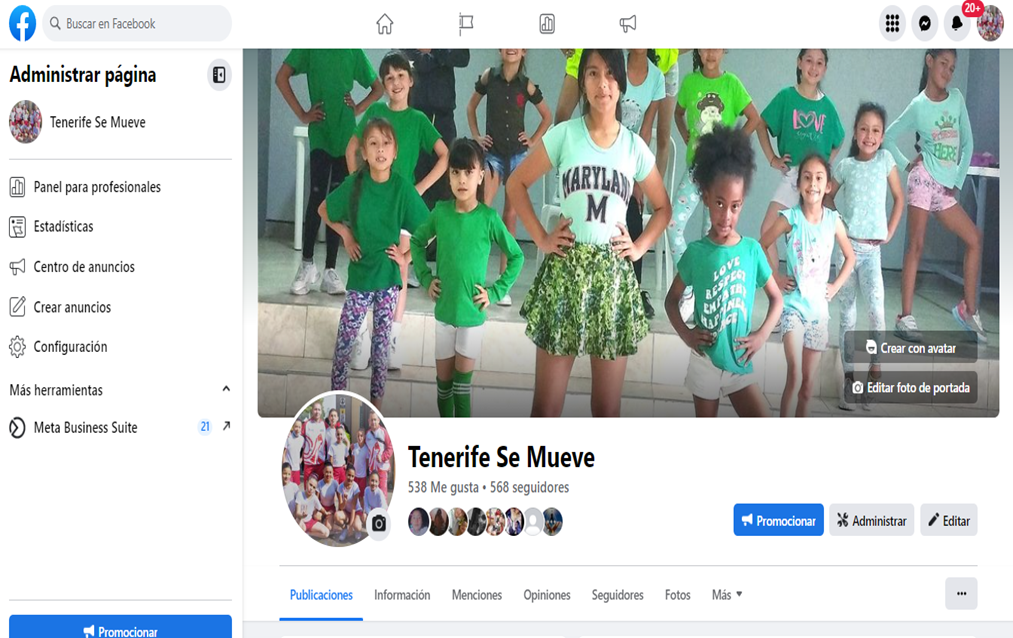 En está página se publican fotos o videos de las diferentes actividades realizadas en el campo artístico.