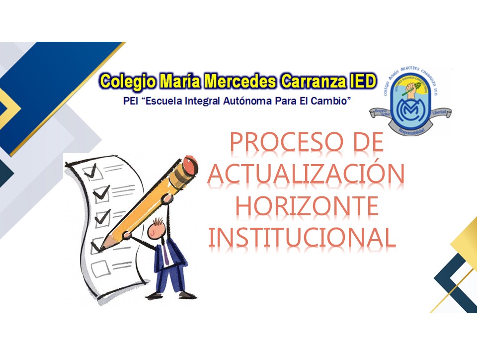 Proceso de autoevaluación institucional