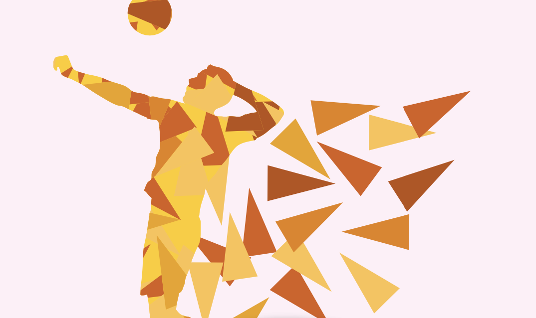 Juego voleibol con una bomba