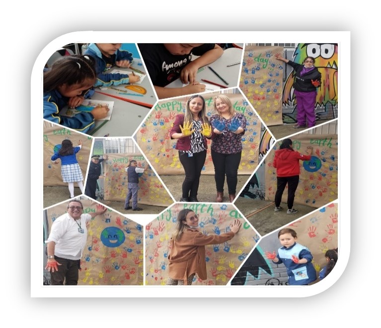 LEYENDO Y CUIDANDO LOS NIÑOS VAN DISFRUTANDO