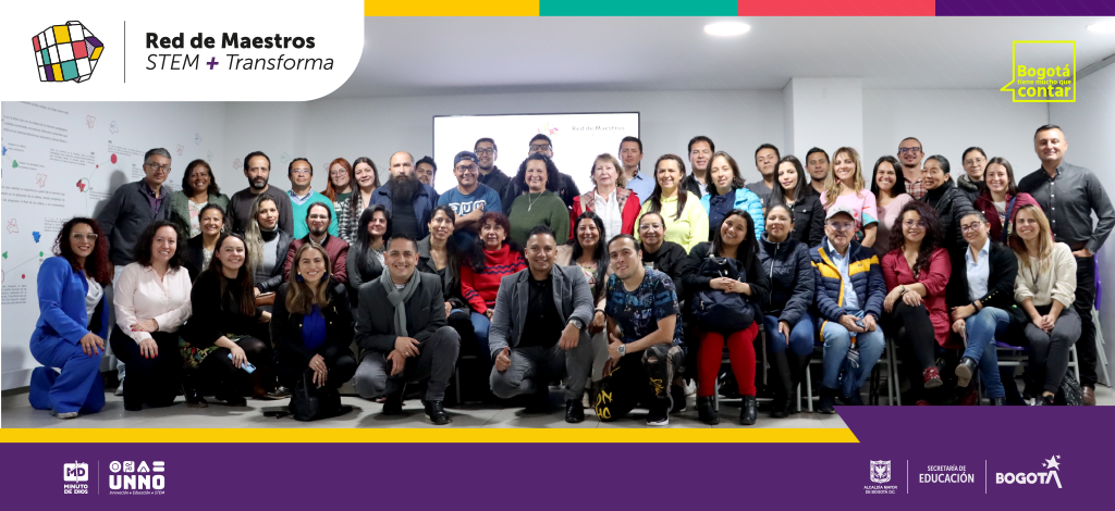 Maestros STEM consolidan sus apuestas pedagógicas en Bogotá