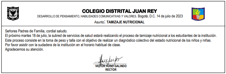 CIRCULAR TAMIZAJE NUTRICIONAL