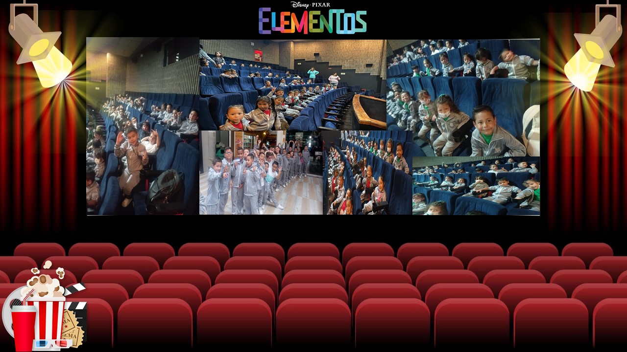 SALIDA PEDAGÓGICA A CINE (PELICULA ELEMENTOS)
