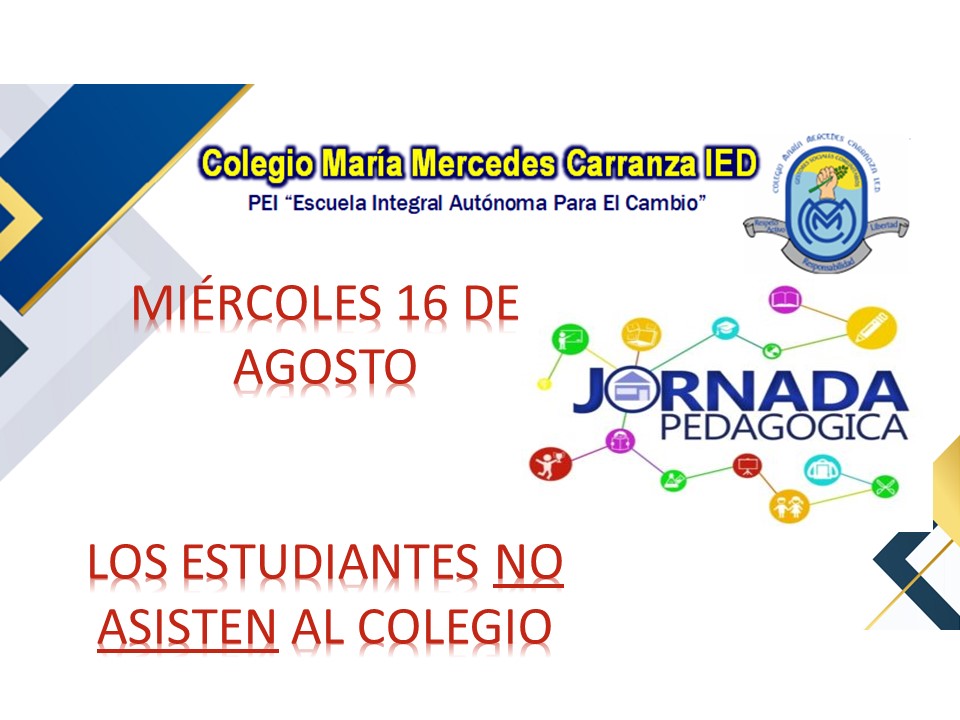 JORNADA PEDAGOGICA AGO 16