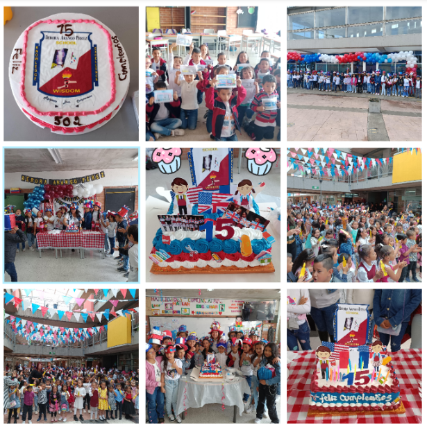 Celebración cumpleaños colegio