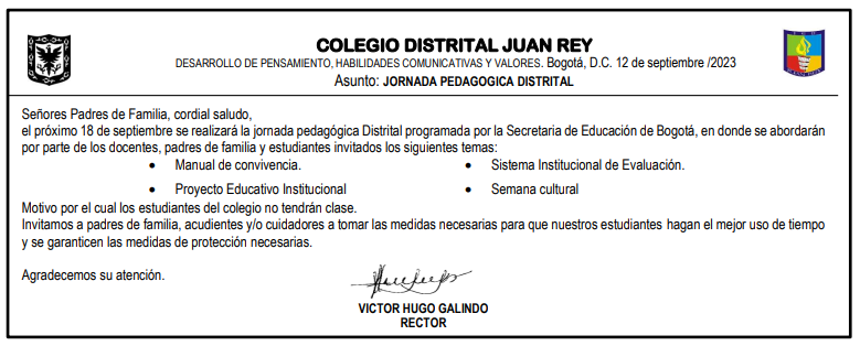 JORNADA PEDAGOGICA 18 DE SEPTIEMBRE