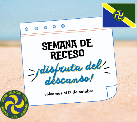 semana receso octubre 2023