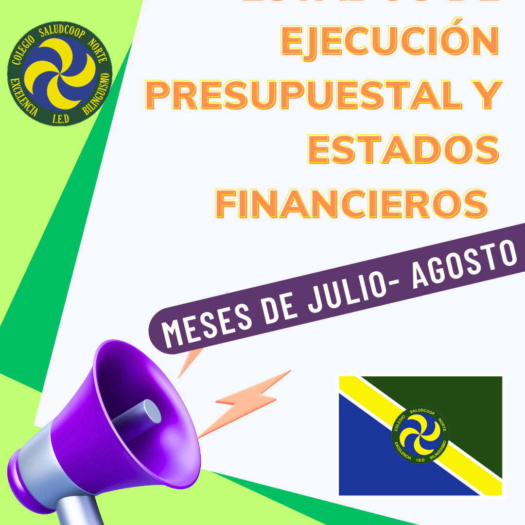 ESTADO FINANCIERO JULIO-AGOSTO