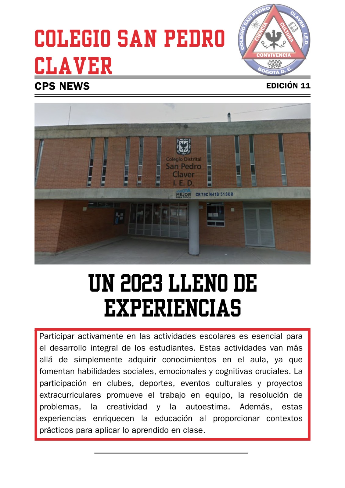 Periódico escolar